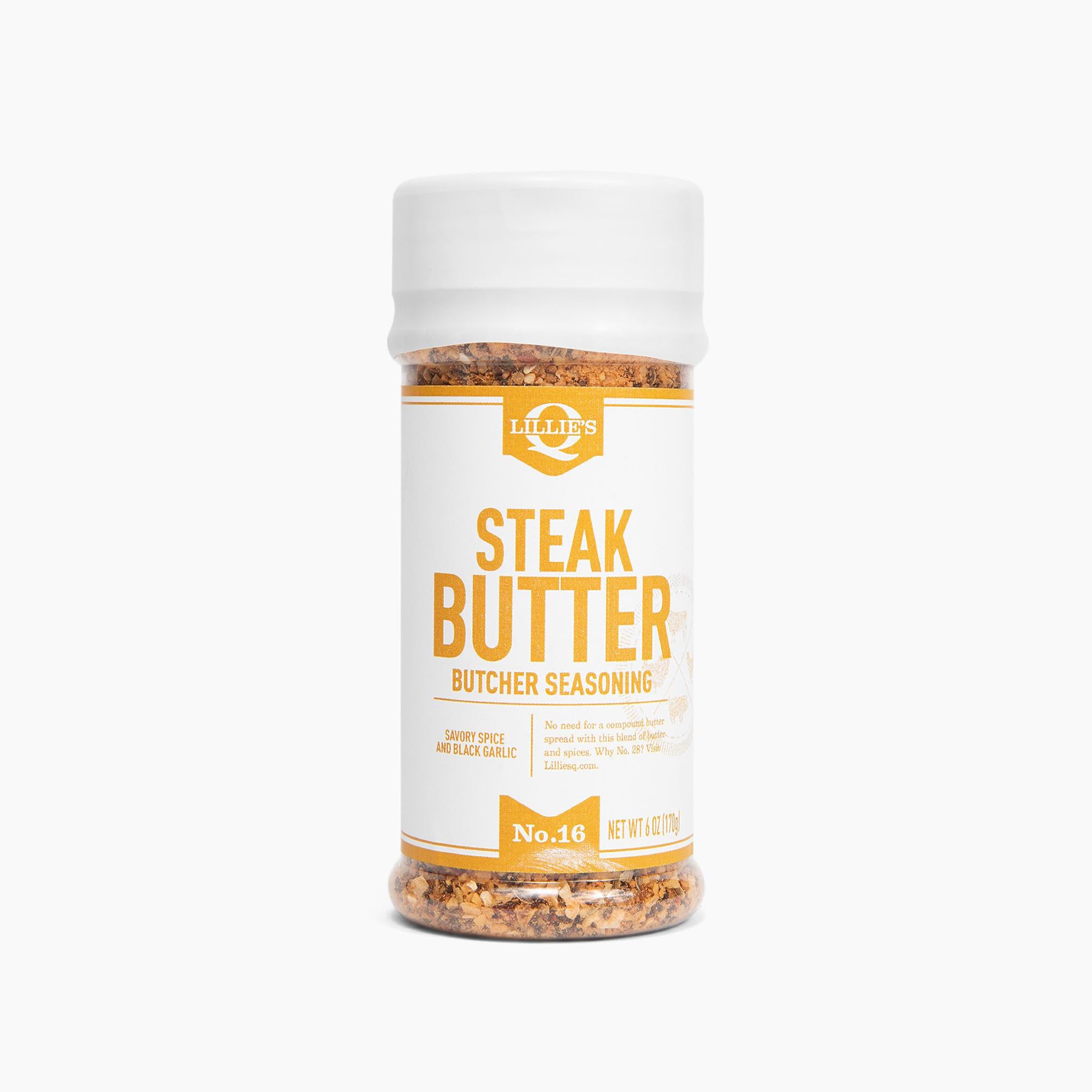 Product image of Lillie's Q Steak Butter Seasoning All-In-One Steak Seasoning Butter Garlic Salt and Black Pepper Perfect for